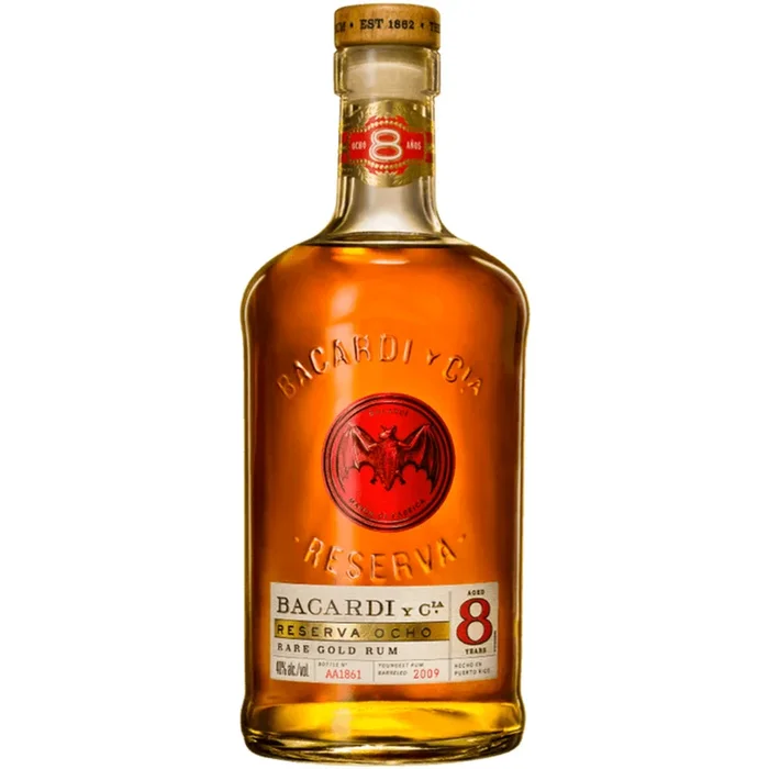 Bacardi Rum Gold Reserva Ocho 8 Year