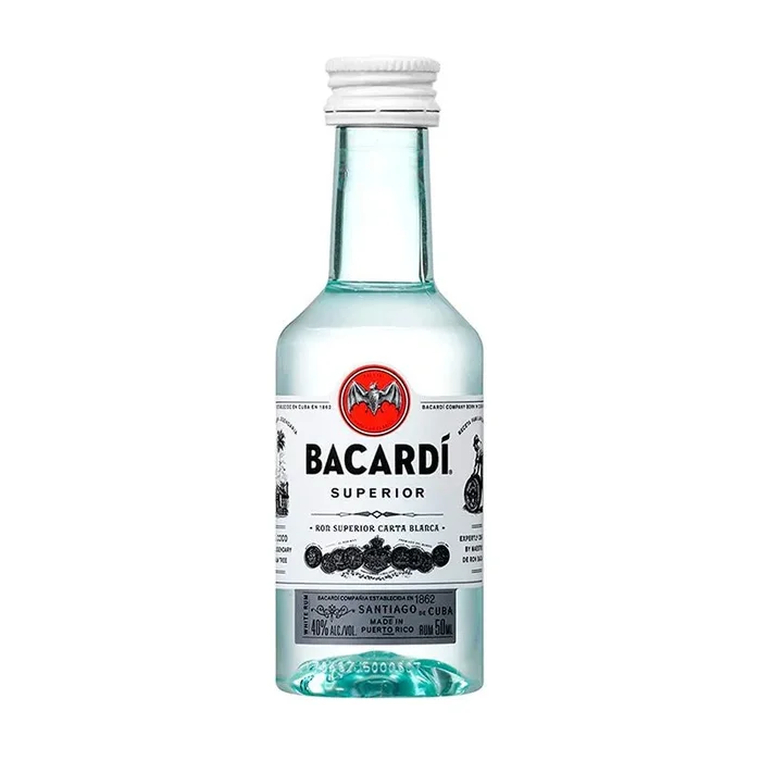 Bacardi Superior Rum Mini Shot 50ml