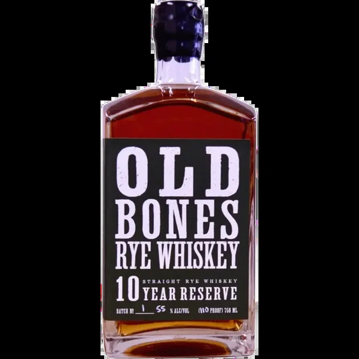 Backbone Old Bones 10 Year Reserve Straight Rye Whiskey 750ml