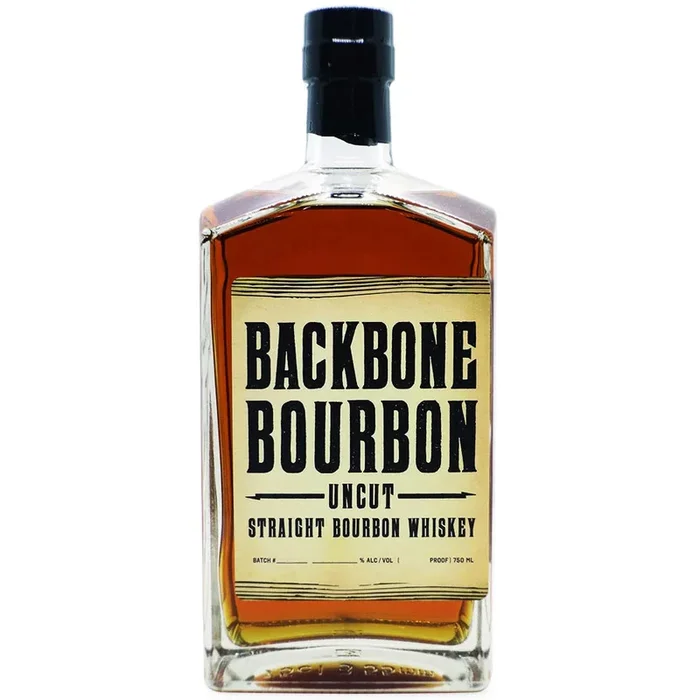 Backbone Uncut Straight Bourbon Whiskey 750ml