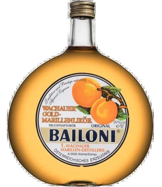 BAILONI WACHAUER GOLD LIQUEUR APRICOT AUSTRIA 750ML