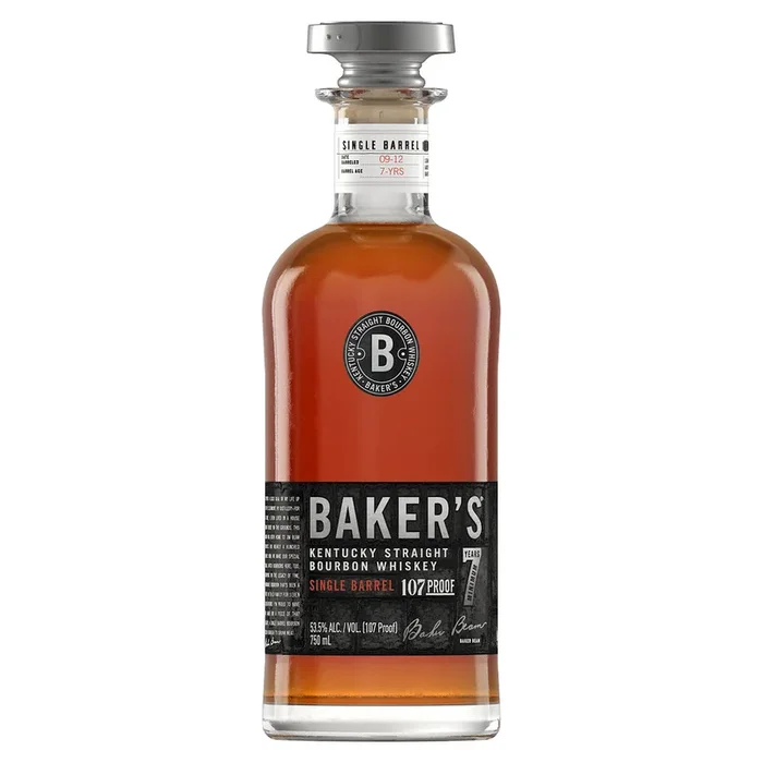 Baker’s Bourbon Single Barrel Kentucky Bourbon 7 Year Old 107 Proof 750ml