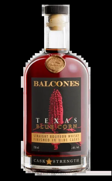 BALCONES BOURBON BLUE CORN FINISHED IN WINE CASKS TEXAS 750ML