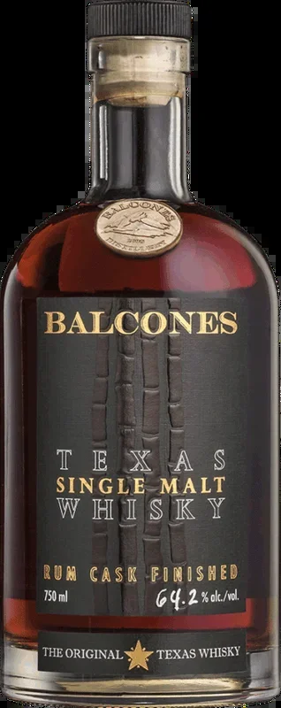 BALCONES WHISKEY SINGLE MALT RUM CASK FINISHED TEXAS 750ML