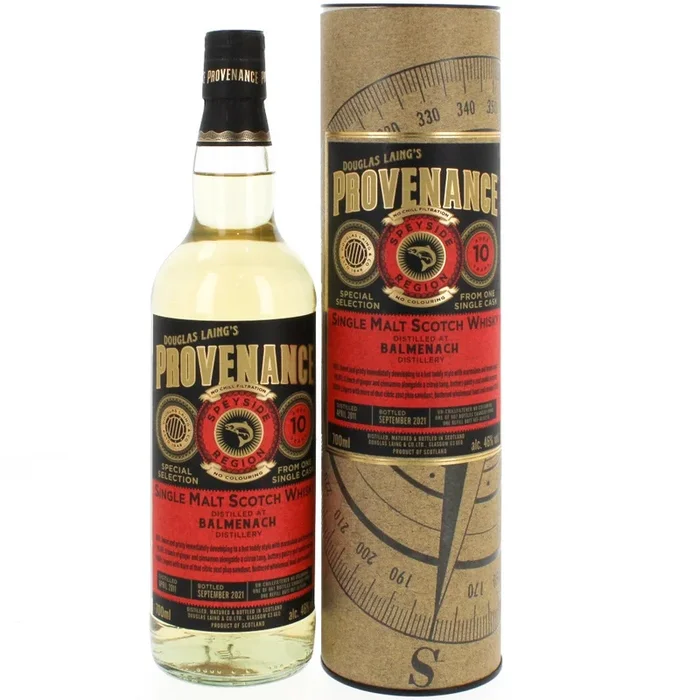 Balmenach 10 Year Old 2011 Provenance (Douglas Laing) Single Malt Scotch Whisky – 70cl 46%