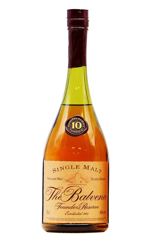 Balvenie 10 Year Old Founders Reserve Cognac Bottle