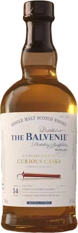 Balvenie A Collection of Curious Casks Limited Edition 14 Year Old American Bourbon Barrel 750ml