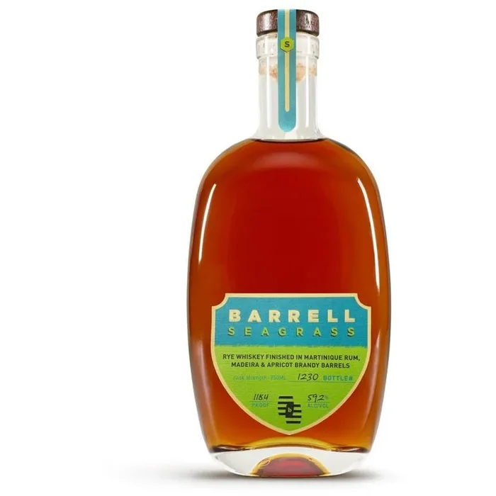 BARRELL SEAGRASS WHISKEY RYE FINISHED IN RUM & BRANDY BARRLES KENTUCKY 750ML