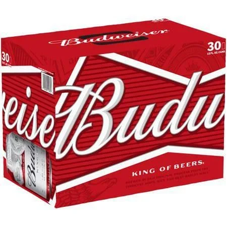 Beer DOM 30pk Budweiser 00137