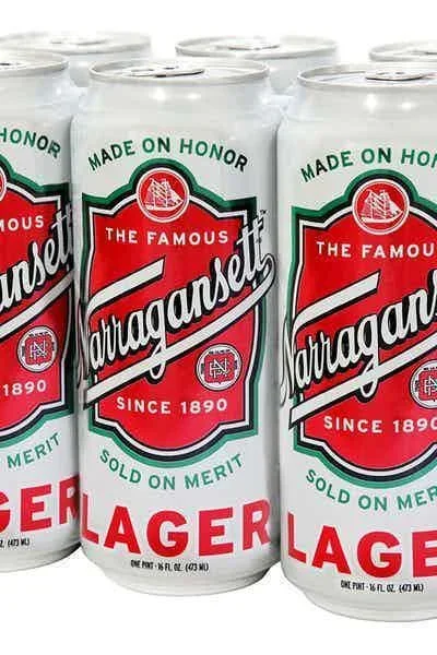 Beer DOM Narragansett 16oz 6pk Lager