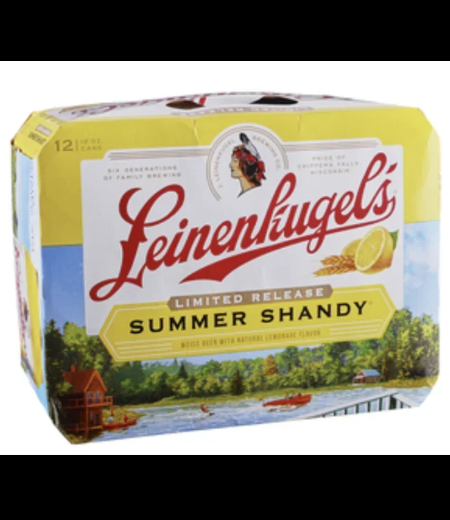 Beer Leinenkugel’s 12pk can Shandy
