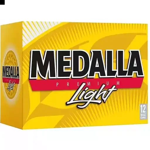 Beer Medalla 12pk can Light