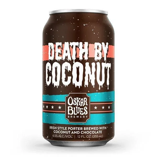 Beer Oskar Blues 4pk Death by Coconut