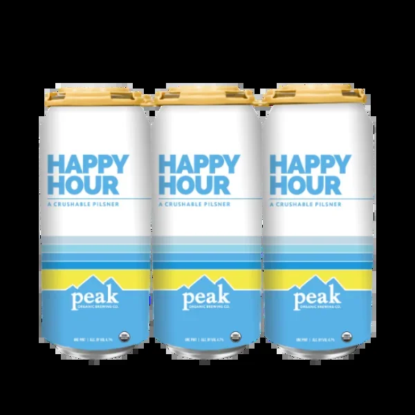 Beer Peak Organic Brewing Co 6pk Happy Hour 07424