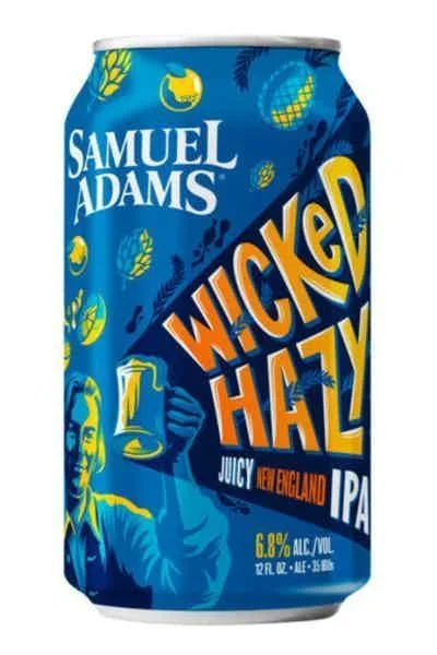 Beer Sam Adams 12pk Can Wicked Hazy NE IPA