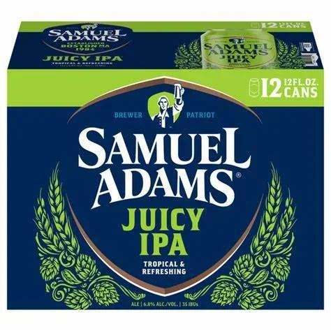 Beer Sam Adams 12pk Juicy IPA