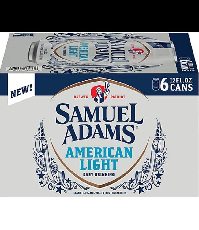 Beer Sam Adams 6pk American Light