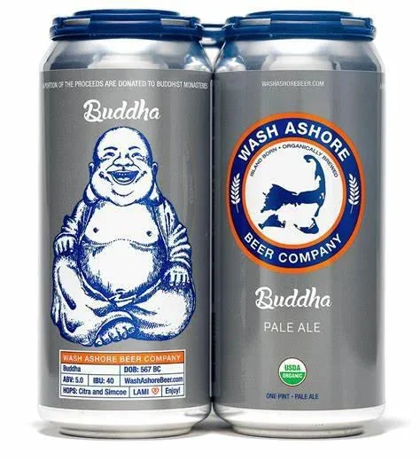 Beer Wash Ashore 4pk Buddha Pale Ale