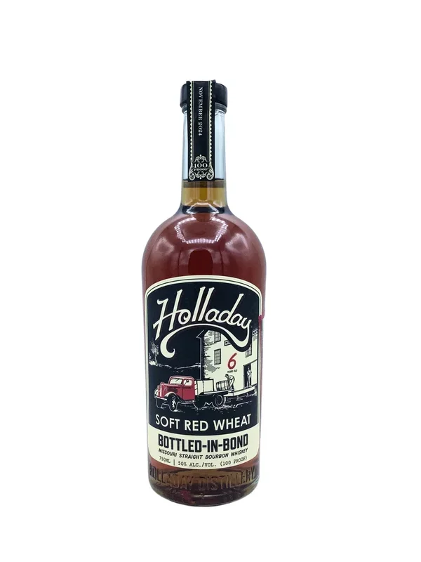 Ben Holladay ‘Soft Red Wheat’ Bottled in Bond Straight Bourbon 6-Year (750ml)