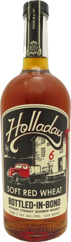 Ben Holladay Soft Red Wheat BIB 6 Year Old Missouri Straight Bourbon Whiskey 750ml