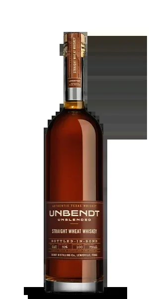 Bendt Unbendt Bottled in Bond Straight Wheat Whiskey