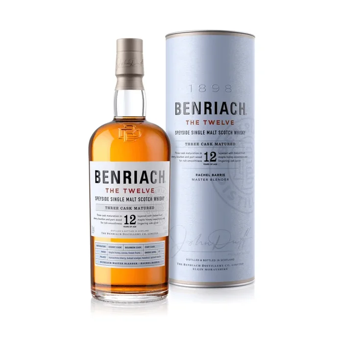 Benriach 12 Year Old ‘The Twelve’ Three Cask Matured Speyside Single Malt Scotch Whisky