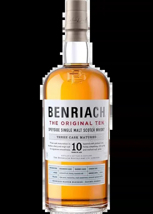 BenRiach The Original Ten Single Malt Scotch Whisky 750ml