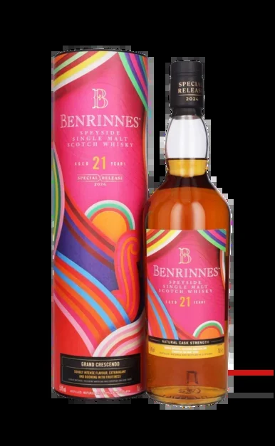BENRINNES SCOTCH SINGLE MALT SPECIAL 2024 RELEASE 21YR 750ML