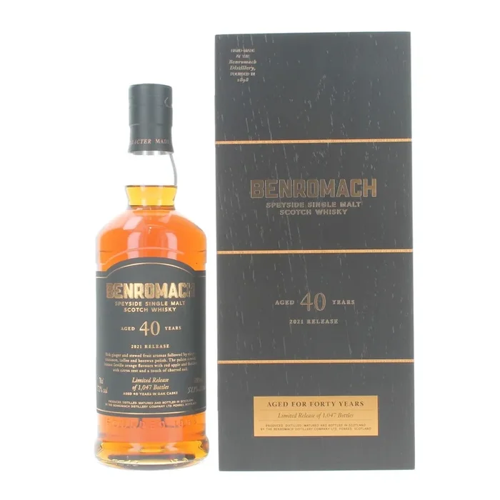 Benromach 40 Year Old 2021 Release – 70cl 57.1%
