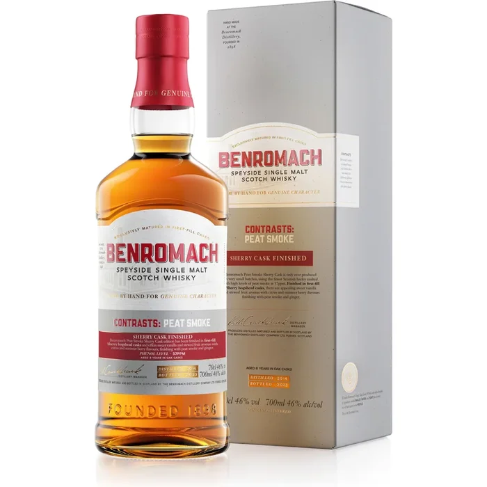 Benromach Contrasts: Peat Smoke Sherry 2012