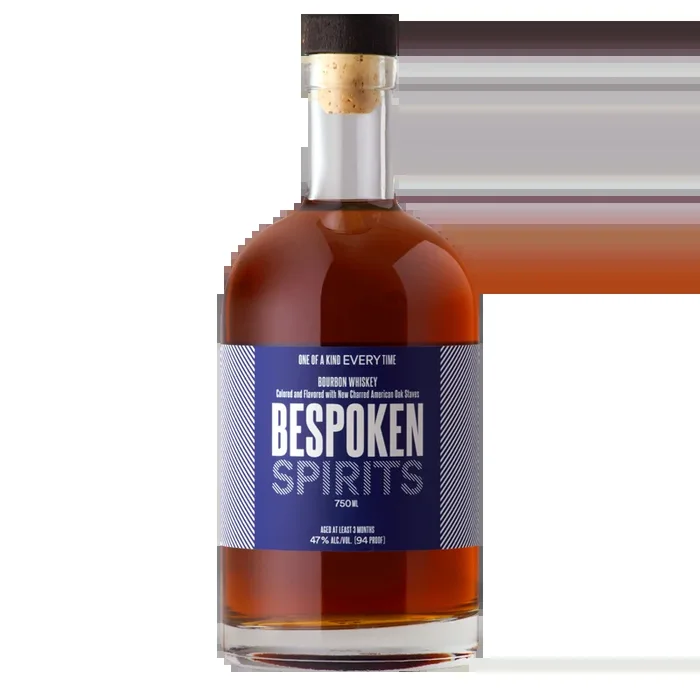 Bespokens Bourbon Charred with New American Oak Staves Whiskey