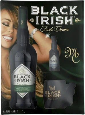Black Irish Cream Liqueur Irish Cream 34 W/ Black Irish Mug & 50 Ml Salted Caramel Liqueur 750ML