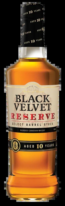 Black Velvet Canadian Whiskey Reserve 10 Year Old 750ml