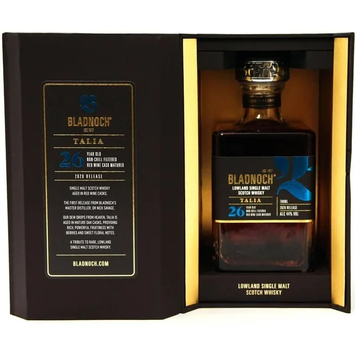 Bladnoch Talia 26 Year Old 2020 Red Wine Cask Matured – 70cl 44%