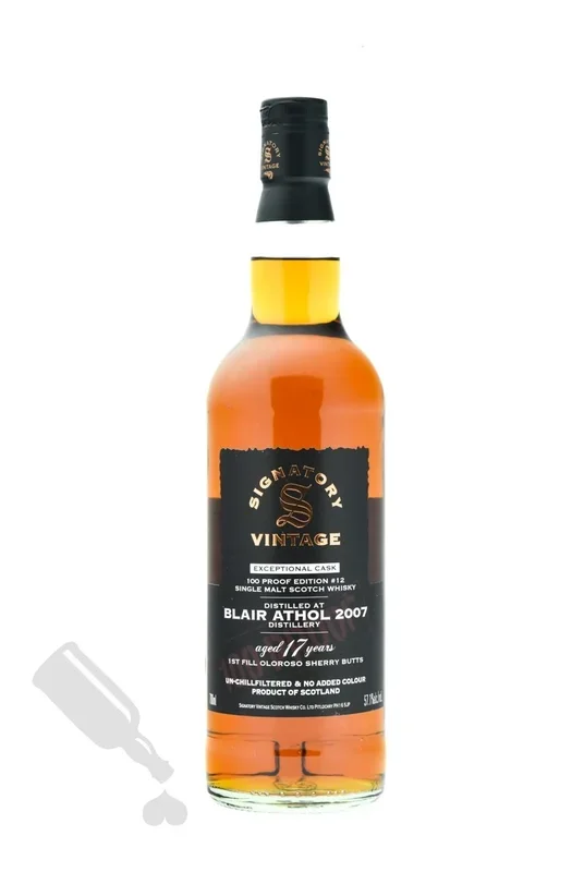 Blair Athol 17 years 2007 – 2025 100 Proof Exceptional Cask #12