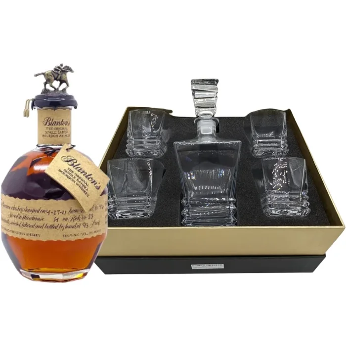 Blanton’s Small Batch Decanter Gift Set 750ml