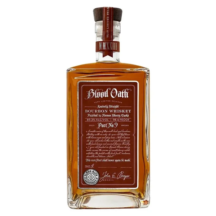 Blood Oath Pact No. 9 Bourbon Whiskey