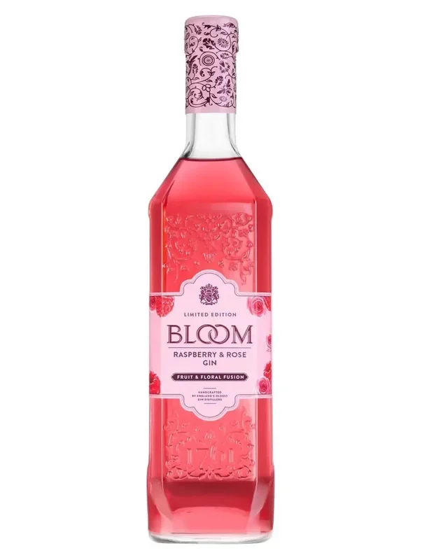 Bloom Raspberry & Rose Gin, 70 cl