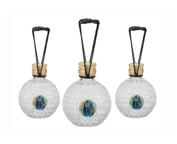 Blue 42 Luxurious Glass Bauble Set (3 x 50ml) Vodka | 150ML