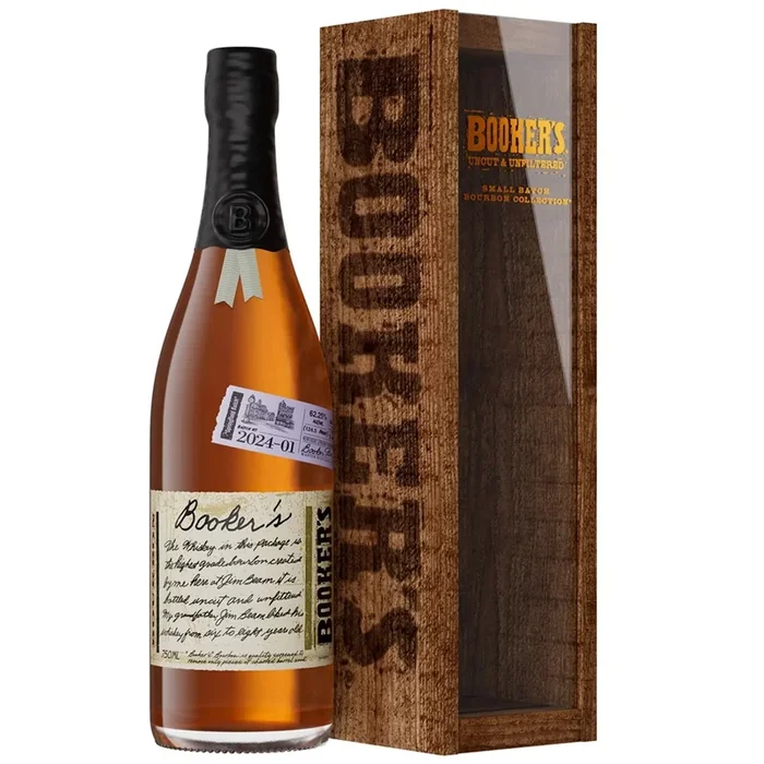 Booker’s Straight Bourbon “Springfield Batch” 2024-01 7 Year 124.5 Proof