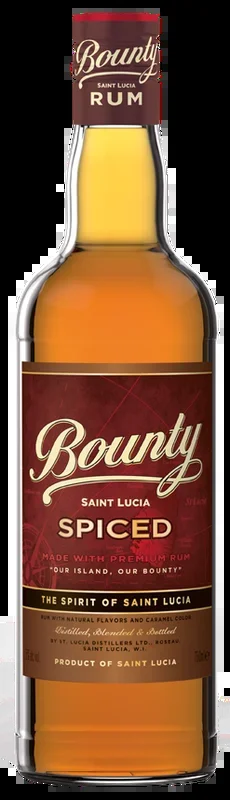 BOUNTY RUM SPICED SAINT LUCIA 1LI