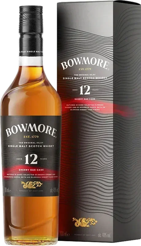 Bowmore 12 Year Sherry Cask Old Single Malt Whisky 700ml