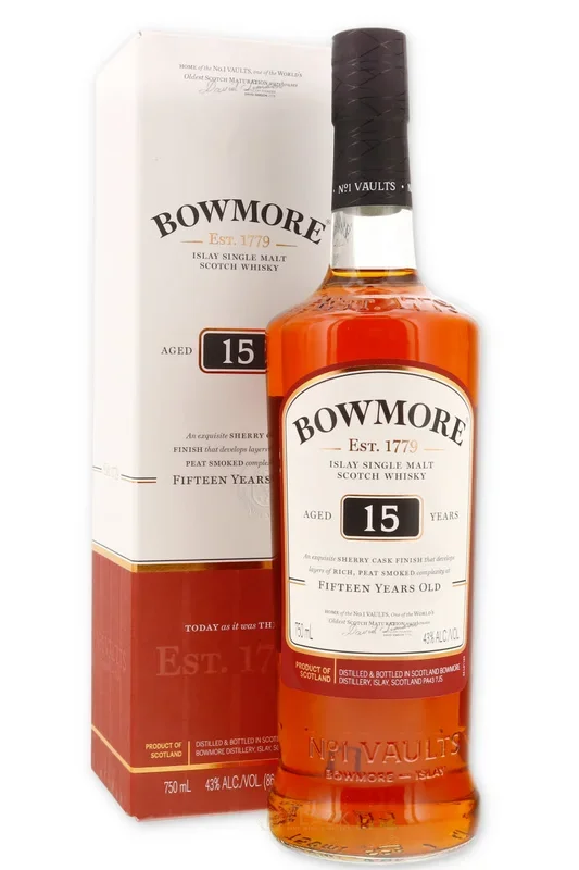 Bowmore 15 Year Darkest Sherry Cask Finished Single Malt