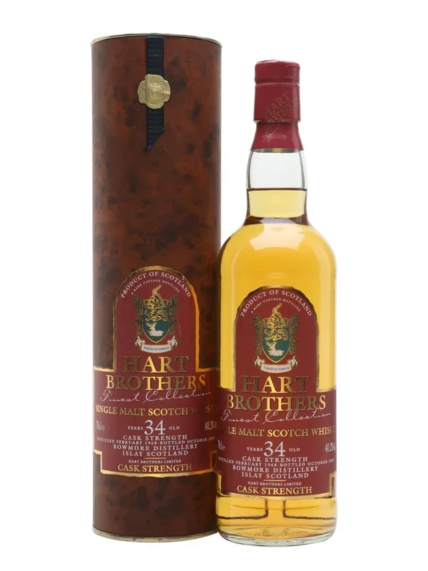 Bowmore 1968 34 Year Old Hart Bros.Islay Single Malt Scotch Whisky | 700ML