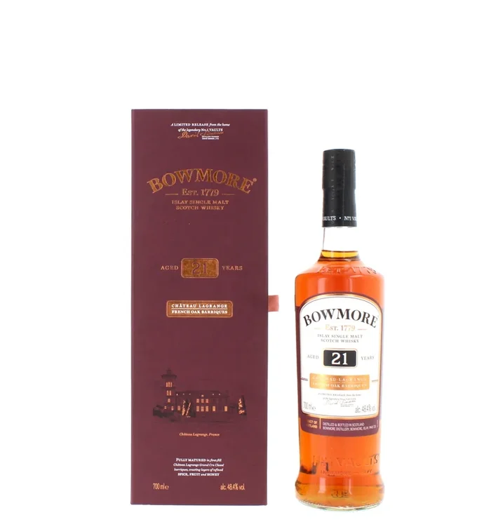 Bowmore 21 Year Old Château Lagrange French Oak Barriques Single Malt – 70cl 48.4%