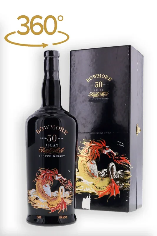 Bowmore 30 Year Old Sea Dragon Year of the Dragon 750ml [With Box]