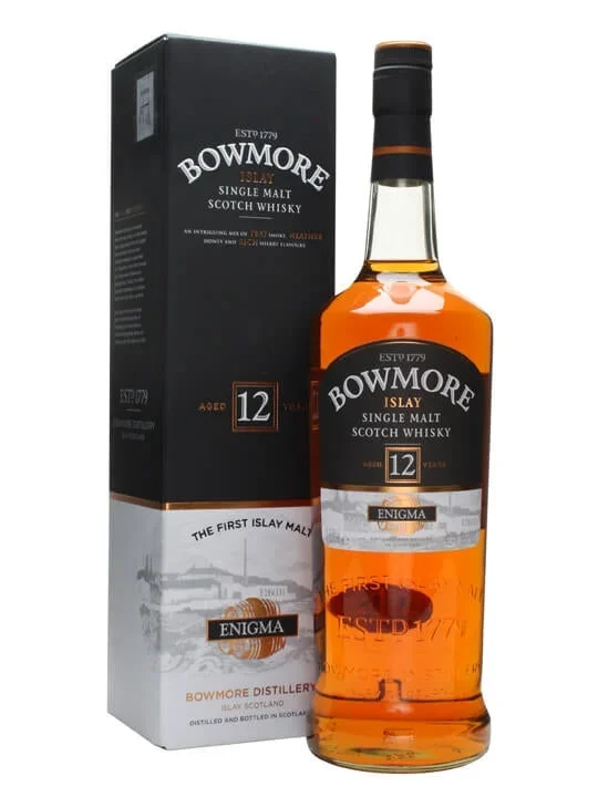 Bowmore Enigma 12 Year Old Black Label Scotch Whisky | 1L