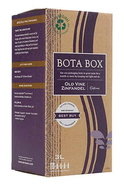 Box Wine Bota 3L Old Vine Zinfandel