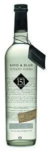 Boyd And Blair Potato 151 Proof Vodka 750ml