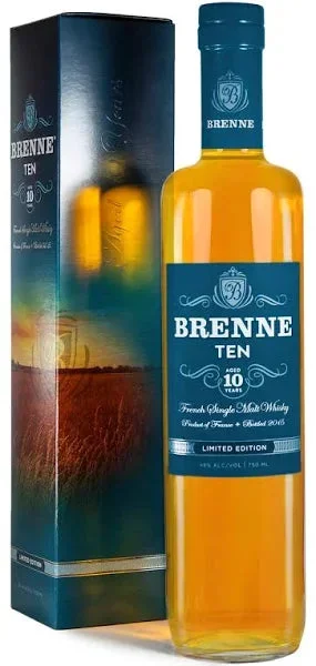 BRENNE WHISKEY SINGLE MALT FRANCE 10YR 750ML